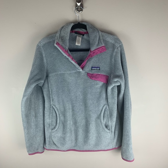 Patagonia Jackets & Blazers - Patagonia Retool Snap T Fleece Pullover Grey sz M